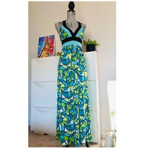 XOXO Bold Print Maxi Dress